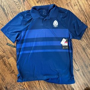 Disney's Aulani DVC Resort Polo Shirt Blue XL NWT Nike